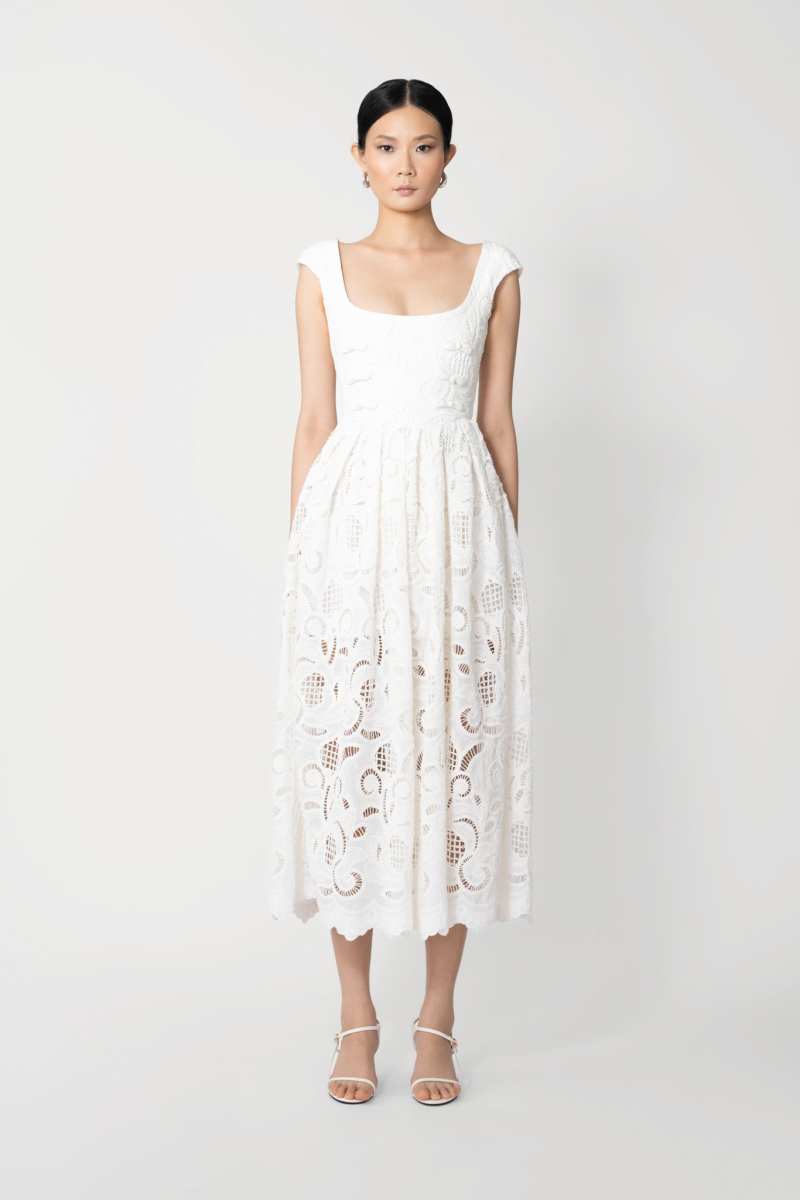 Holland Embroidered Lace Dress